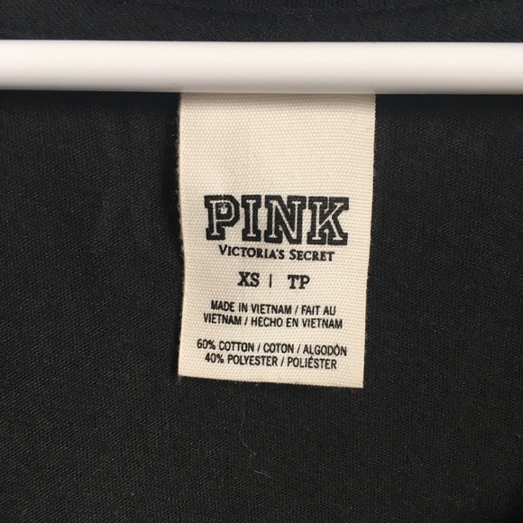 - Pink Victoria’s Secret Shimmer Black Tank … - Picture 4 of 4